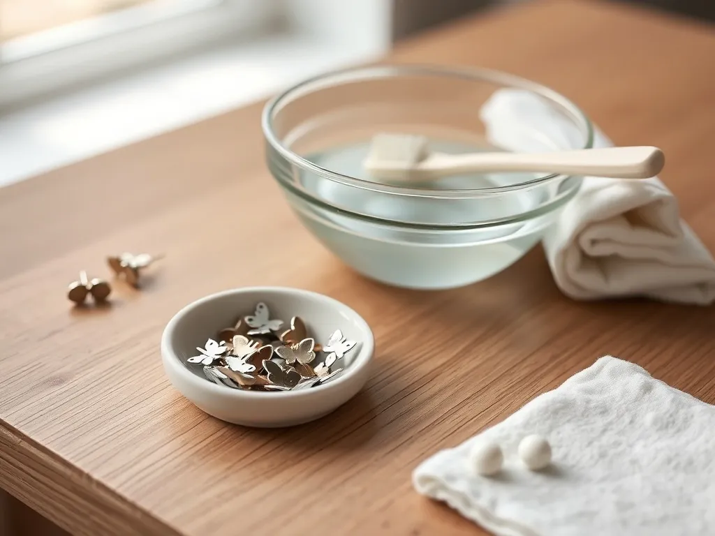 Jak wyczyścić zatyczki do kolczyków?