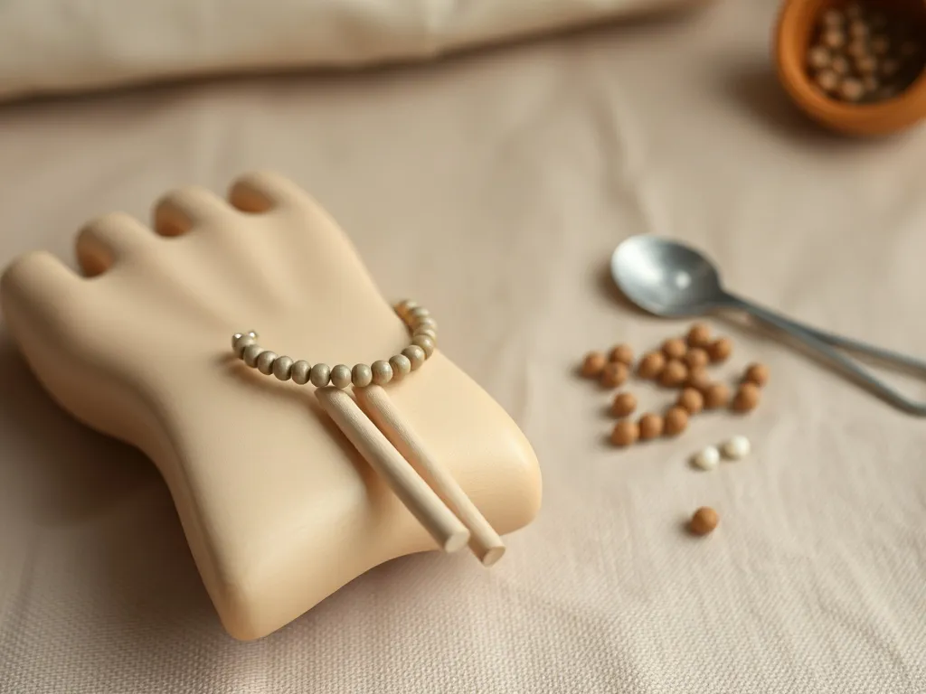 Na czym polega zasada dwóch palców przy robieniu bransoletek?